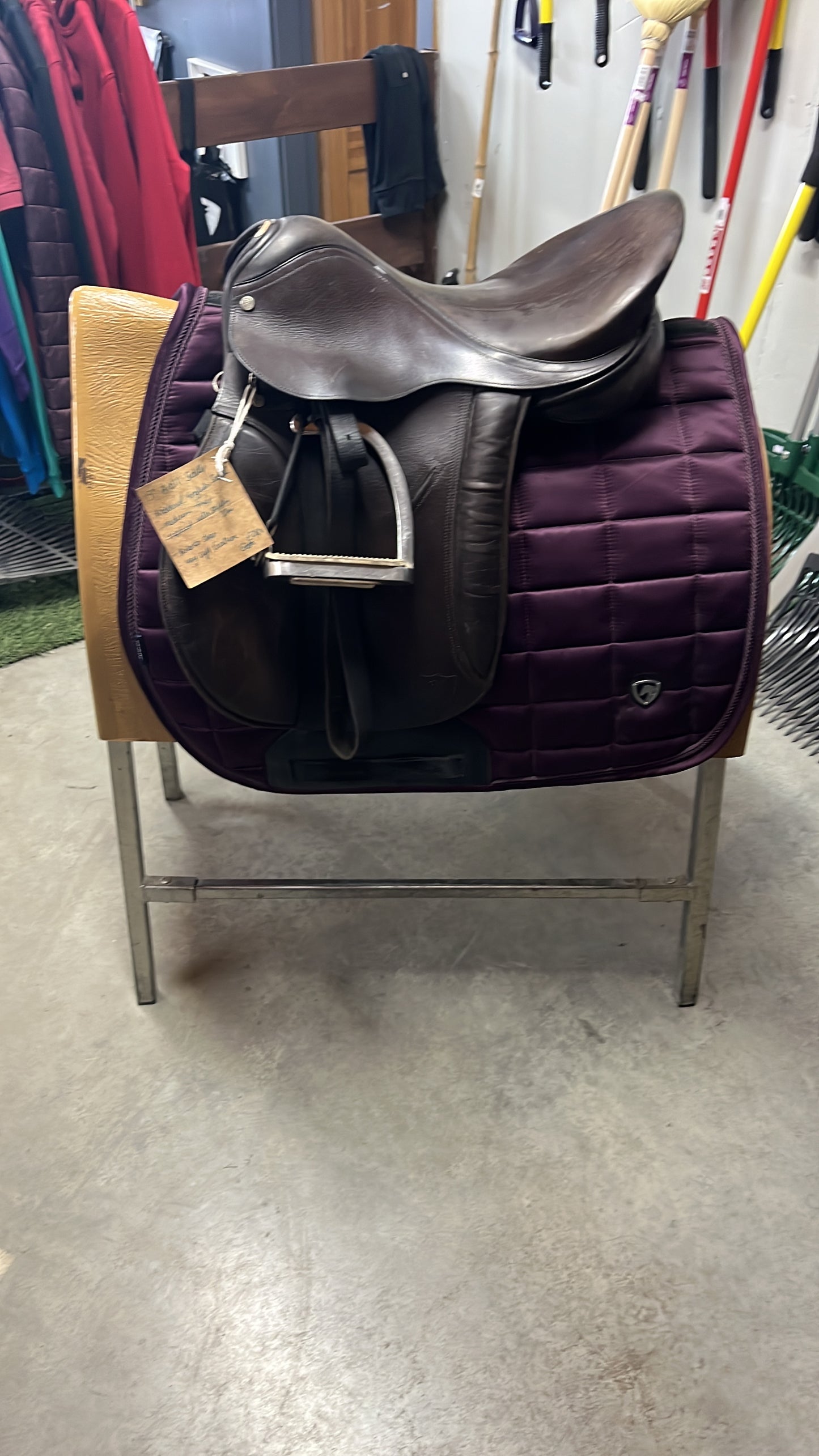 17” Antill English Saddle