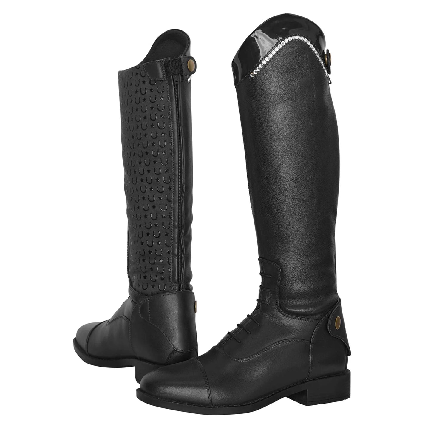 Imperial Riding Walker Glam Junior Long Riding Boots - Black