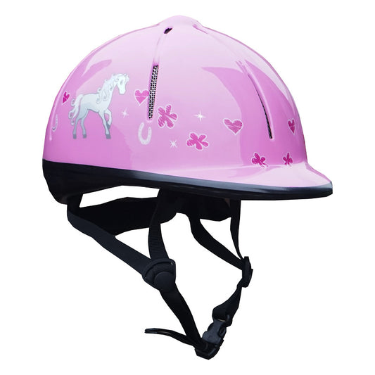 Red Horse Safety Helmet Pink S/M (53-57 cm)